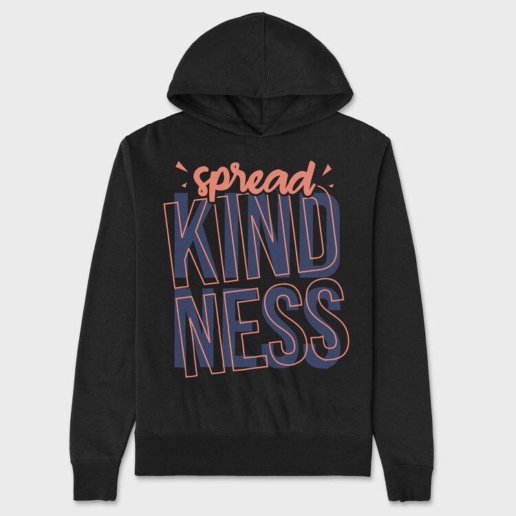 Spread Kindness, Унисекс Мъжко Суичър