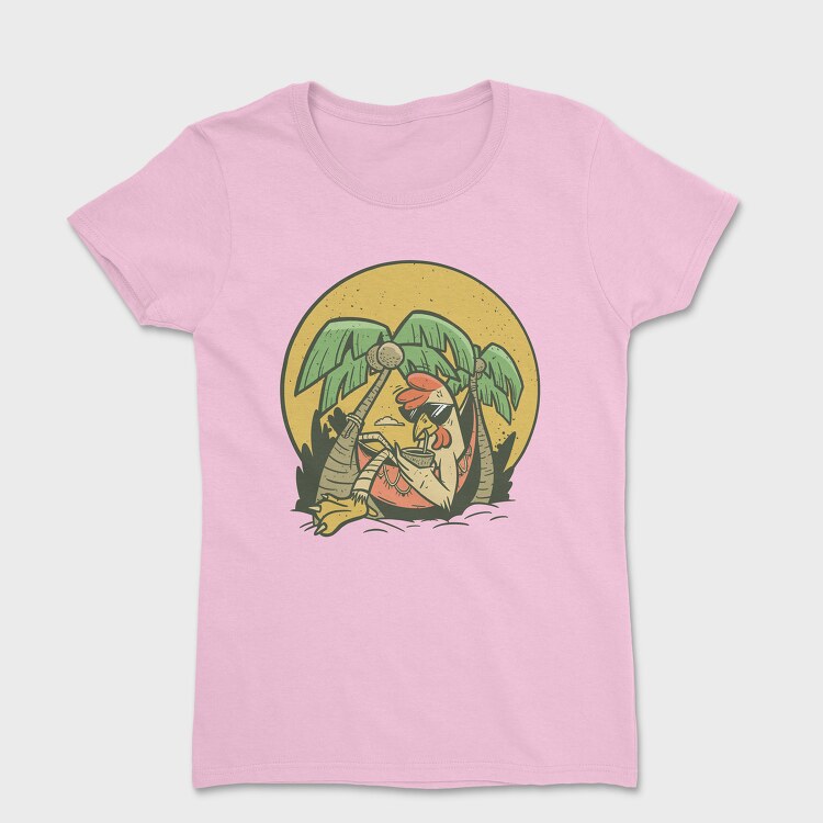 Chicken Relax, Women's T-Shirt