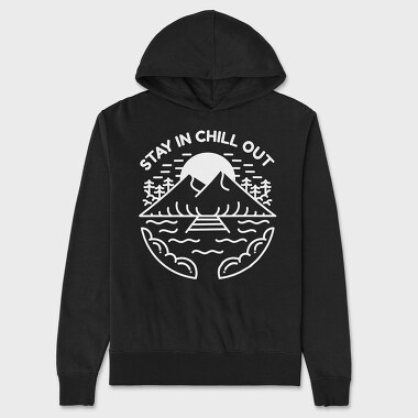 Stay in Chill Out, Унисекс Мъжко Суичър