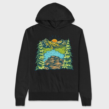 Outdoor Nature, Unisex Men's Hoodie