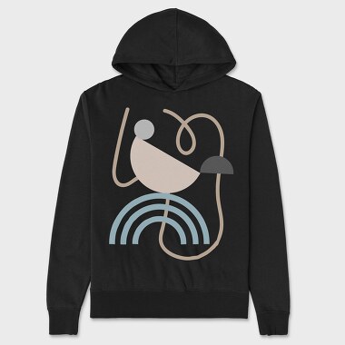 Abstract Shape 15, Unisex Men's Hoodie