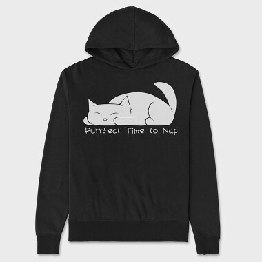 Perfect Time to Nap, Unisex Men's Hoodie