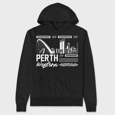 Perth, Unisex Men's Hoodie