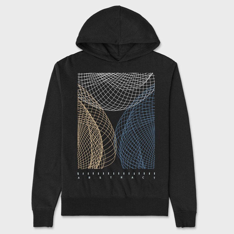 Abstract Shape 25, Unisex Men's Hoodie