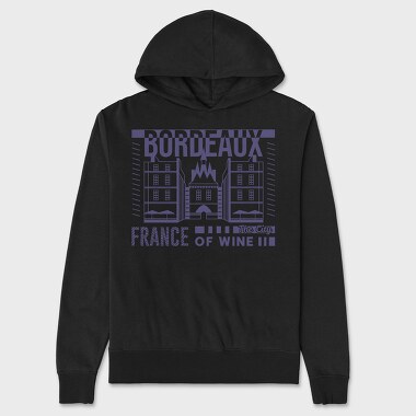 Bordeaux, Unisex Men's Hoodie