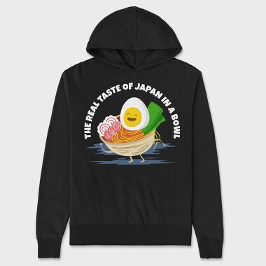The Real Taste of Japan, Unisex Men's Hoodie