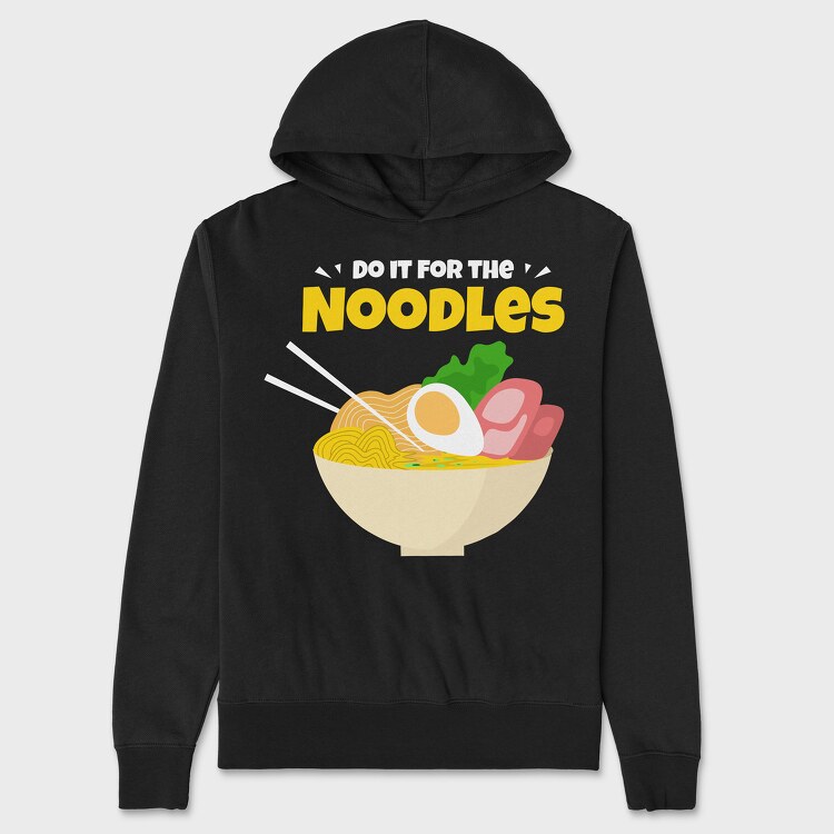 Do It for the Noodles, Unisex Men's Hoodie