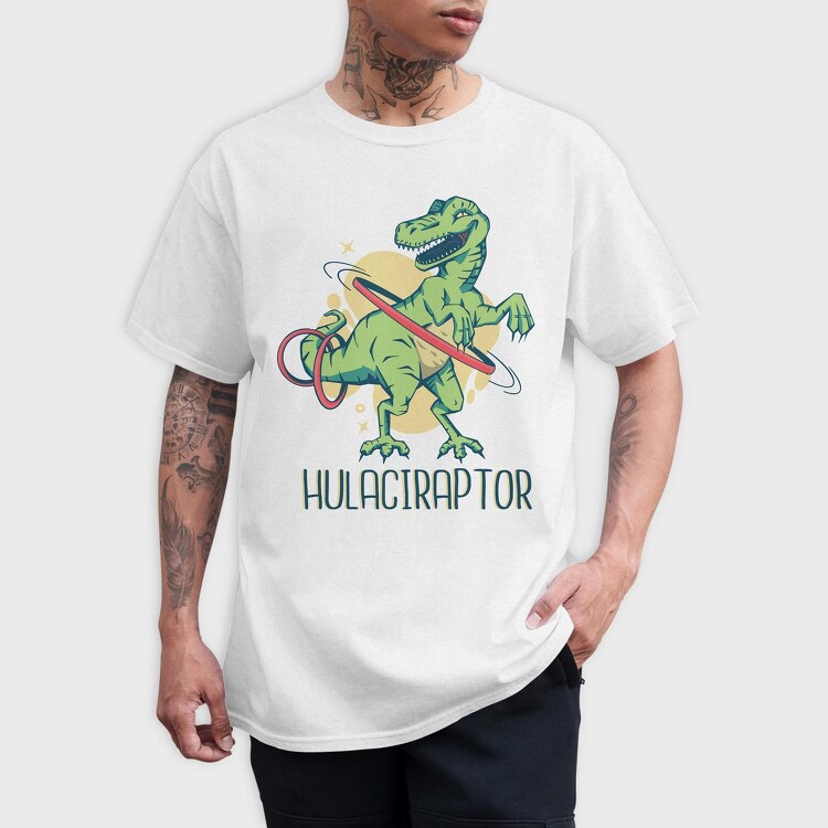 Cowboy on Dinosaur, Women's T-Shirt
