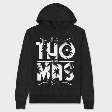 Thomas Beach, Unisex Men's Hoodie