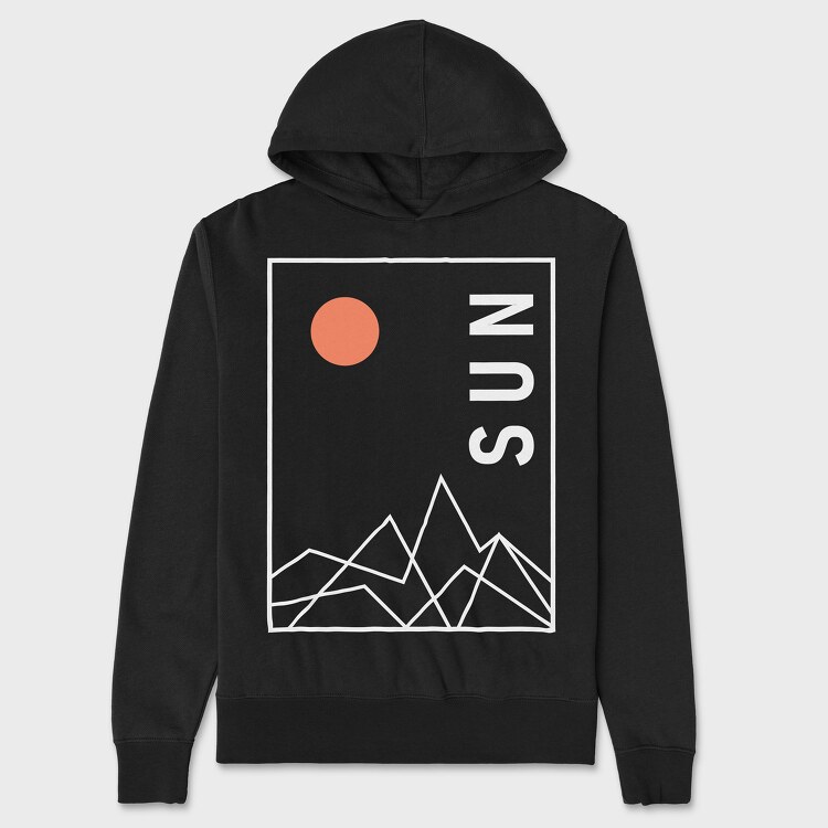Abstract Shape 5, Unisex Men's Hoodie