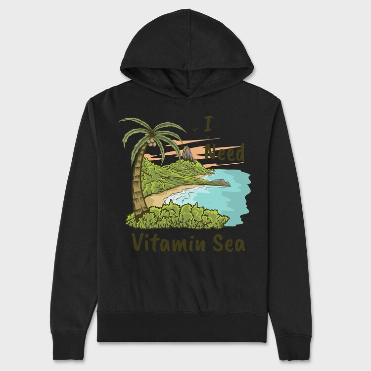 I Need Vitamin Sea 2, Унисекс Мъжко Суичър