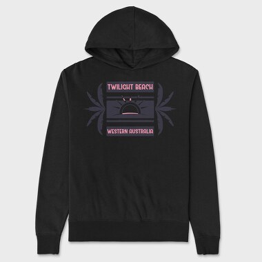 Twilight Beach, Unisex Men's Hoodie