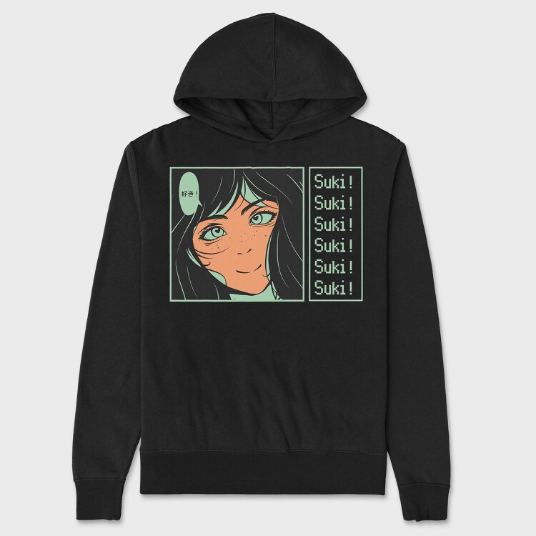 Anime Japanese 10, Unisex Men's Hoodie