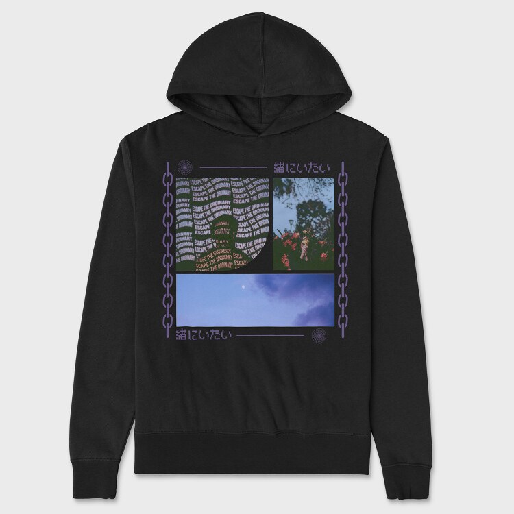 Anime Japanese 11, Unisex Men's Hoodie