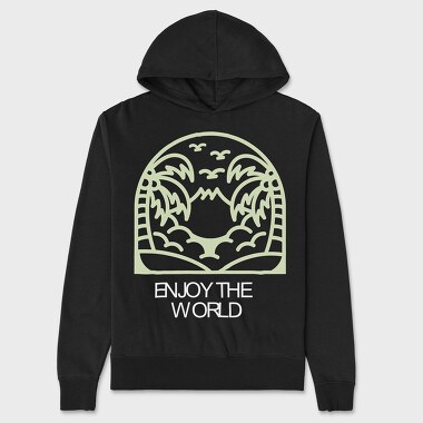 Enjoy the World, Унисекс Мъжко Суичър