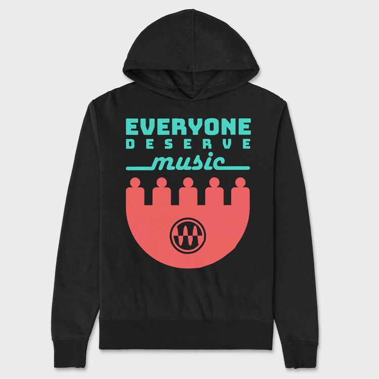 Everyone Deserve Music, Унисекс Мъжко Суичър