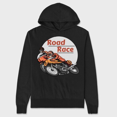 Road Race, Unisex Men's Hoodie