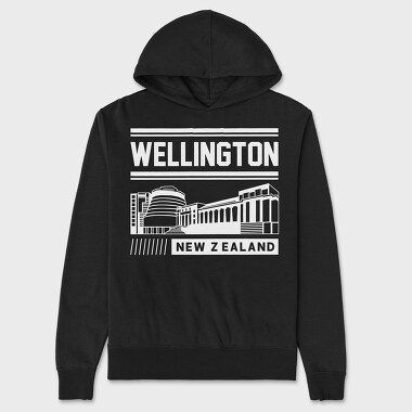 Wellington, Unisex Men's Hoodie