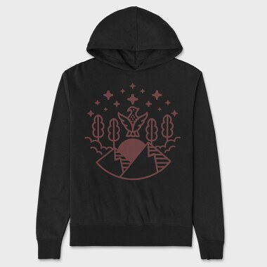 Feel the Wind, Unisex Men's Hoodie