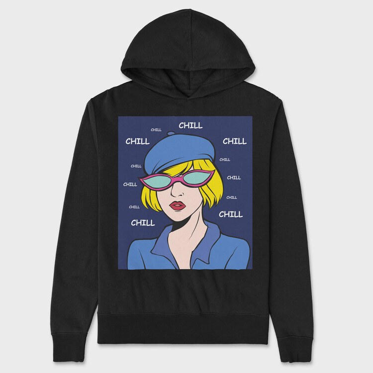 Chill, Unisex Men's Hoodie