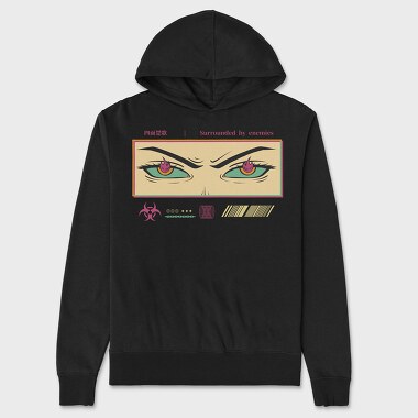 Anime Japanese 5, Unisex Men's Hoodie
