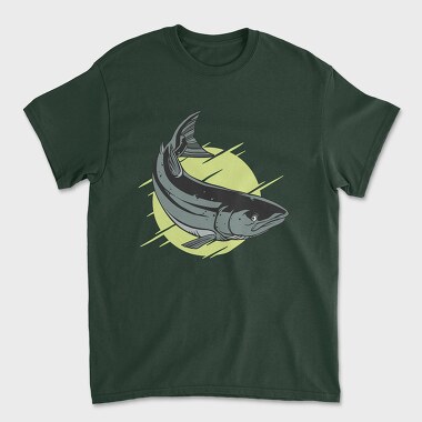 Fish Atlantic Salmon, Unisex Men's T-Shirt