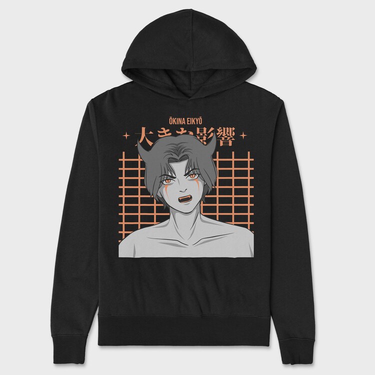 Anime Japanese 7, Unisex Men's Hoodie