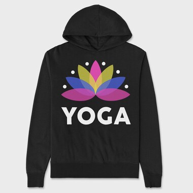 Yoga, Unisex Men's Hoodie