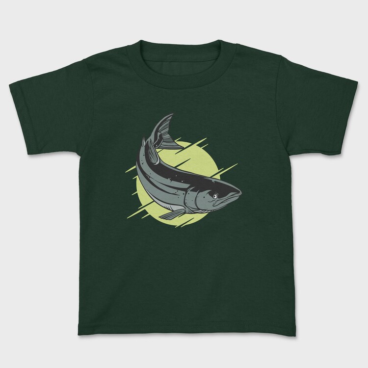 Fish Atlantic Salmon, Kids' T-Shirt
