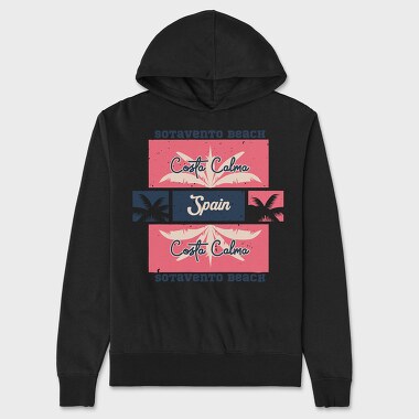 Sotavento Beach, Unisex Men's Hoodie