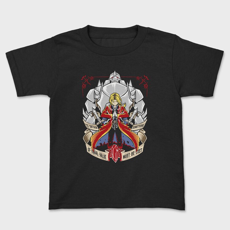 Alchemist Edward Erlic, Kids' T-Shirt