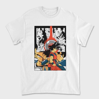 Dragon Ball Z 90, Унисекс Мъжка Тениска