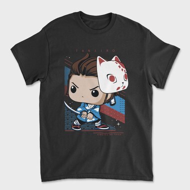 Funko Anime Demon Slayer 2, Унисекс Мъжка Тениска