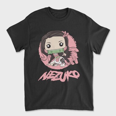 Funko Anime Demon Slayer Nezuko Kamado 2, Unisex Men's T-Shirt