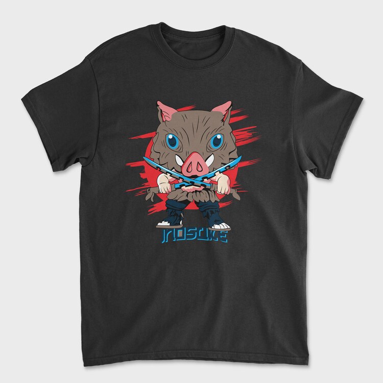 Funko Anime Inosuke Hashibira, Унисекс Мъжка Тениска