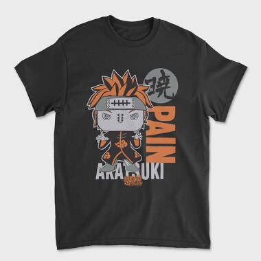 Funko Anime Naruto Pain, Унисекс Мъжка Тениска