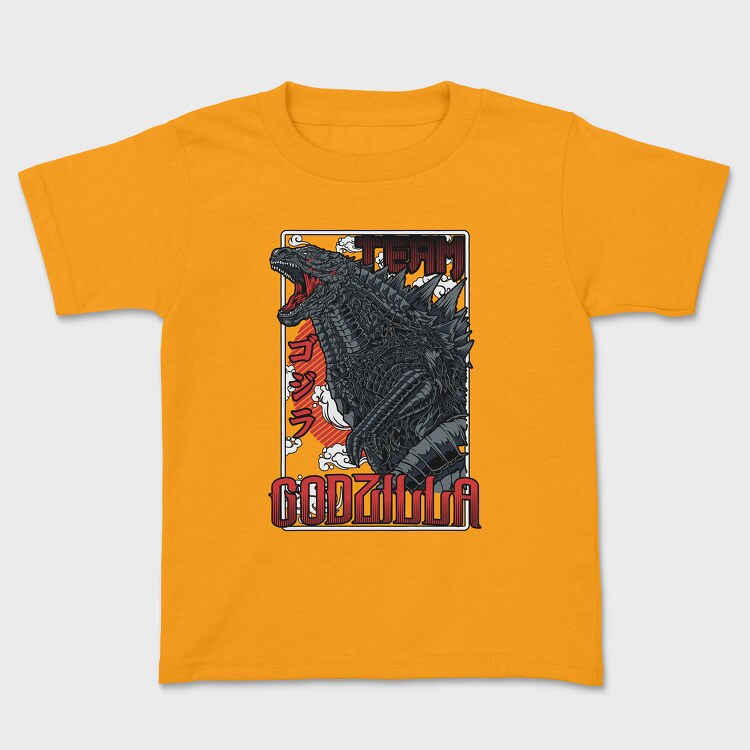 Godzilla Tribute, Kids' T-Shirt