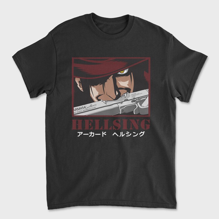 Hellsing 1, Unisex Men's T-Shirt