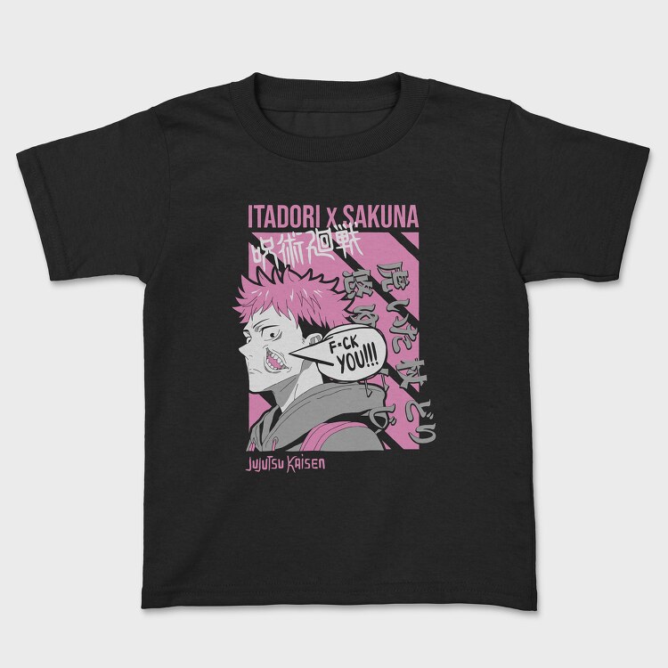 Itadori X Sukuna, Kids' T-Shirt