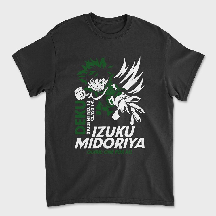 Izuku Midoriya, Unisex Men's T-Shirt