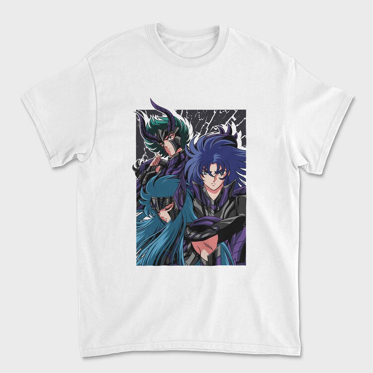 Saint Seiya Knights of the Zodiac 4, Unisex Men's T-Shirt