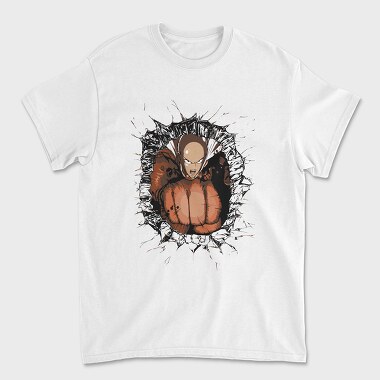 Saitama Kick One Punch Man, Unisex Men's T-Shirt
