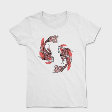 Fish Koi, Women's T-Shirt