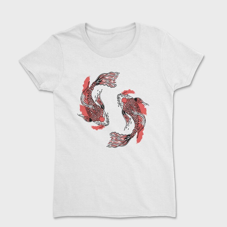 Fish Koi, Women's T-Shirt