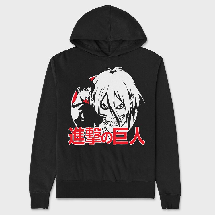 Attack on Titan 10, Unisex Men's Hoodie