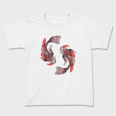 Fish Koi, Kids' T-Shirt