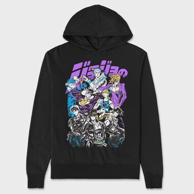 Jojos 1, Unisex Men's Hoodie