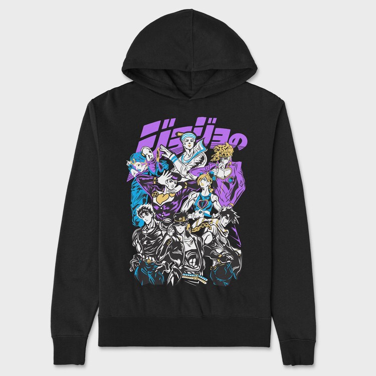 Jojos 1, Unisex Men's Hoodie