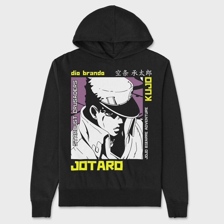 Jojos 10, Unisex Men's Hoodie