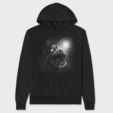Angler Fish Deep Sea, Unisex Men's Hoodie